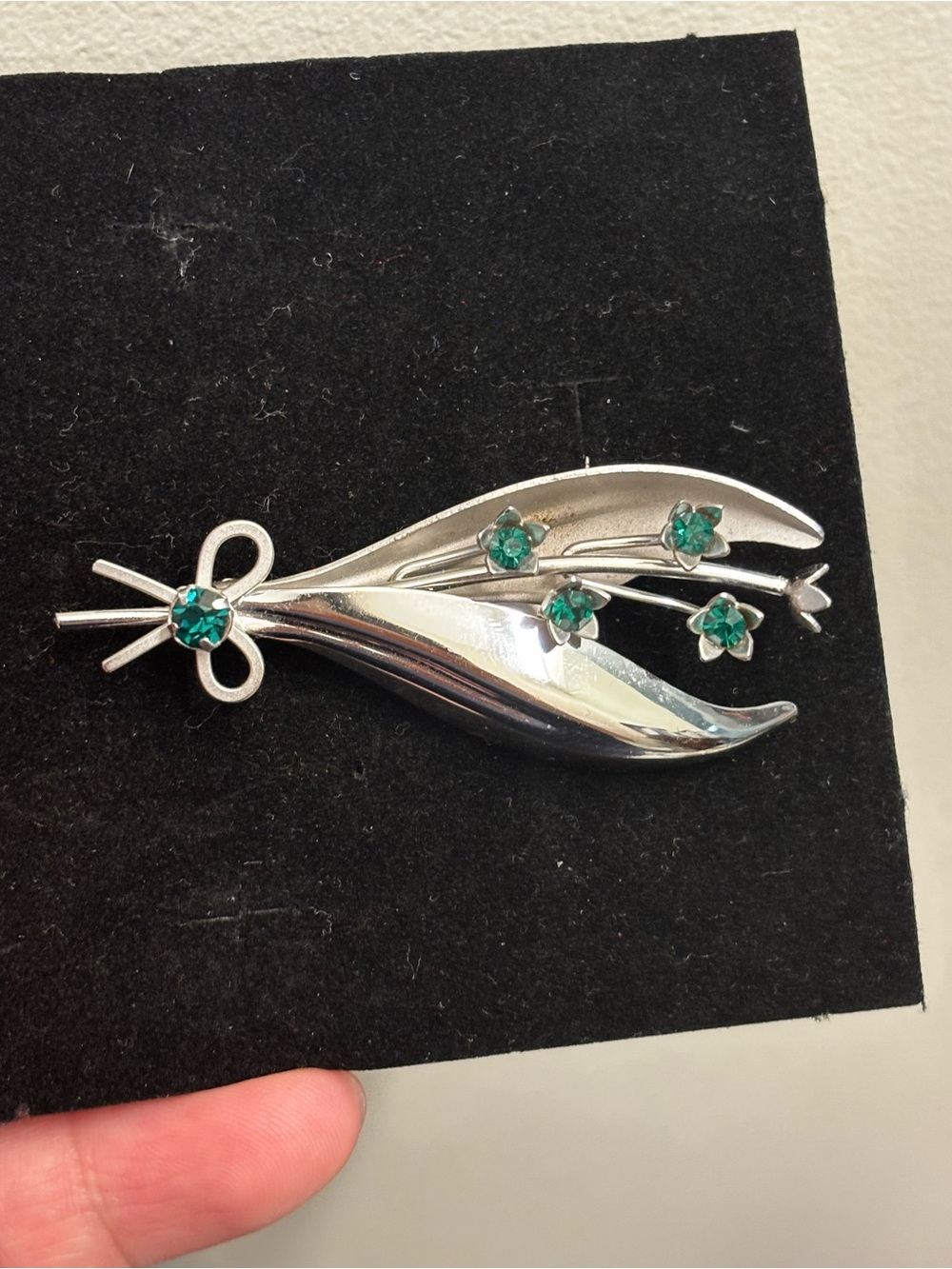 Bond Boyd STERLING brooch